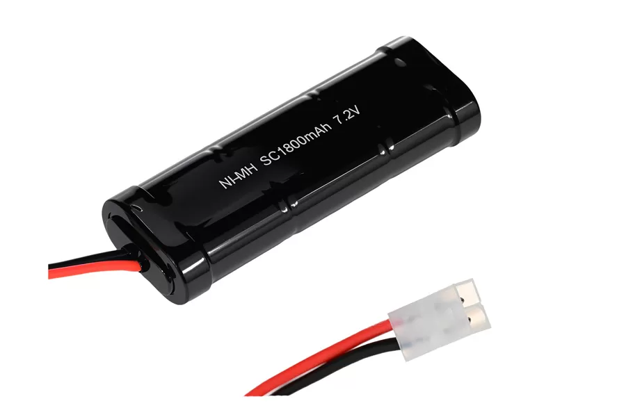 7.2V 1800mAH Nimhバッテリー1/10スケール電気ブラシ付きRCカーVRX # H0030