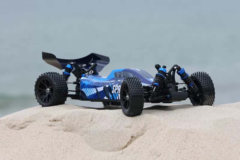 10スケール4WDオフロード電気RCバギー2.4Gブラシレス高速RTR # RH1068