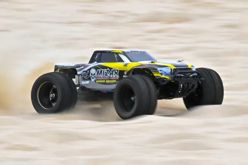 10スケール4WDオフロード電気RCトラック2.4Gブラシレス高速RTR # RH1072