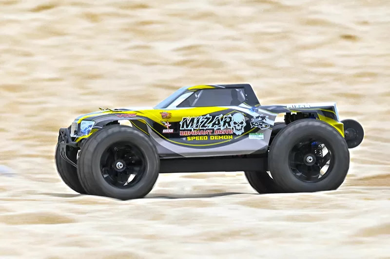10スケール4WDオフロード電気RCトラック2.4Gブラシレス高速RTR # RH1072