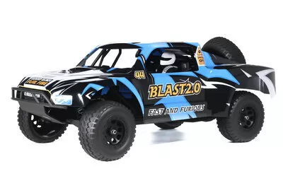 BLAST 2.0 1/10スケール4WDオフロード電気ショートコーストラック2.4Gブラッシング高速RTR # RH1043SC