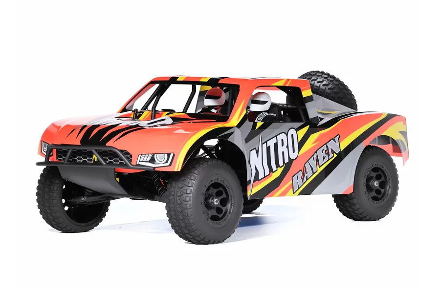 NITRO 1/10スケール4WDオフロードニトロ短コーストラック2.4エンジン高速 # RH1009