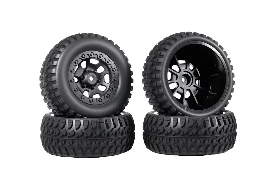 RCフロントタイヤ12mm六角ハブゴム1/10スケールRC SCトラック #10856