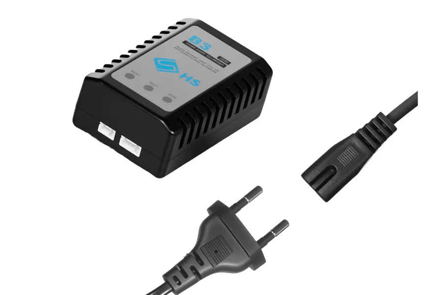 RC Lipo 2S-3Sバッテリーバランス充電器7.4V-11.1Vブラシレスリモコンカー用 # H0079