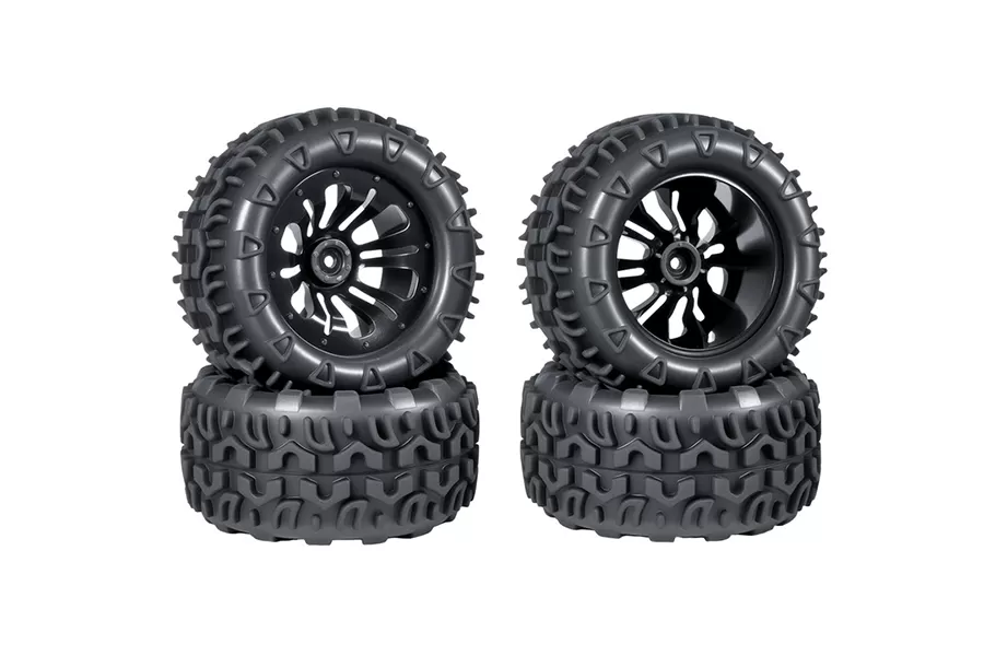 RCタイヤ12mm 1/10スケールRCカー用六角ハブゴム #10138
