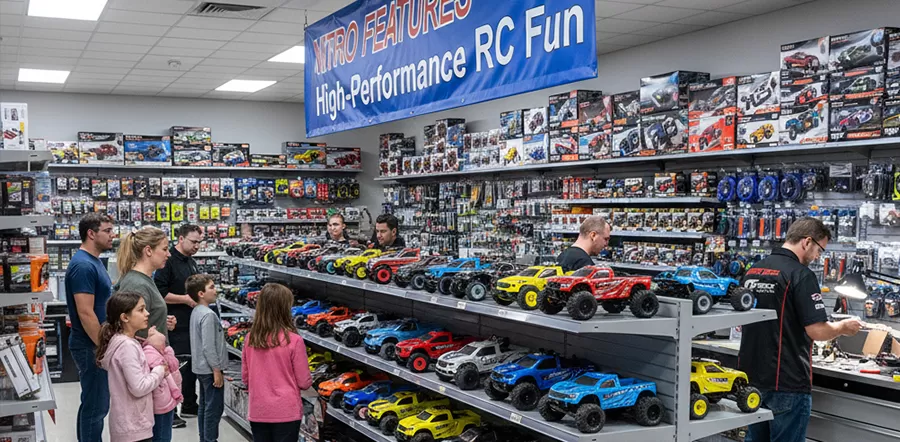 「NitroHobbies」でクラシックなUSホビーショップを活性化