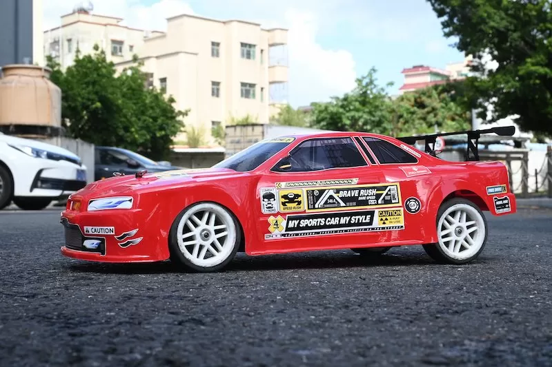 10スケール4WDオンロード電気RCドリフト2.4Gブラッシング高速 # RH1025D
