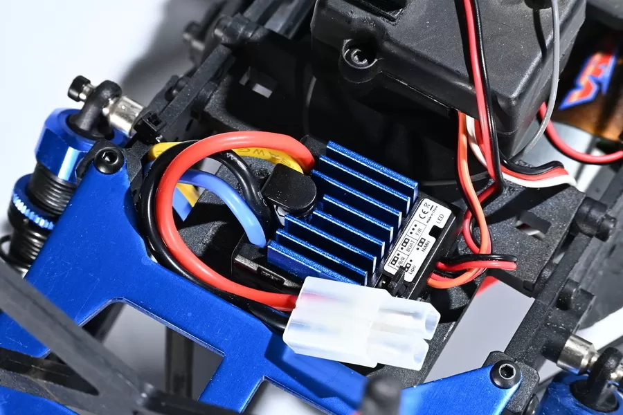 電気rcカーh0123用60aブラシ付き電子機器スピードコントローラー1 10スケール