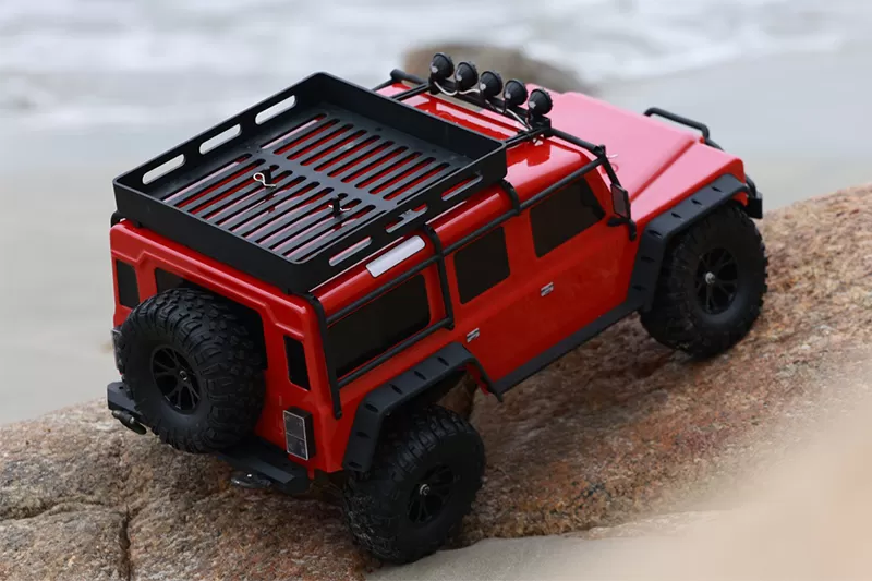 10スケール4WDオフロード電気RCクローラー2.4G 5CH 3-in-1トレイルRC RTR # RH1055