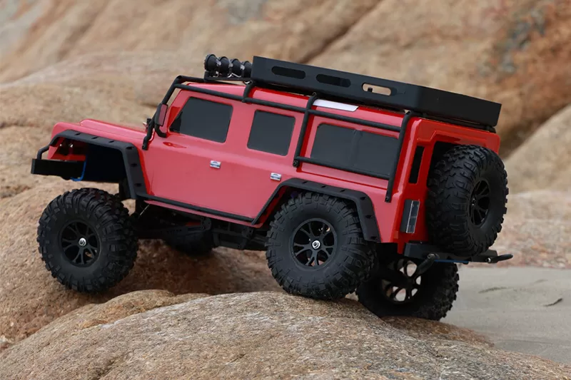 10スケール4WDオフロード電気RCクローラー2.4G 5CH 3-in-1トレイルRC RTR # RH1055
