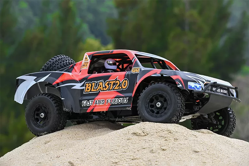 10スケール4WDオフロード電気ショートコーストラック2.4Gブラシレス高速RTR # RH1045SC