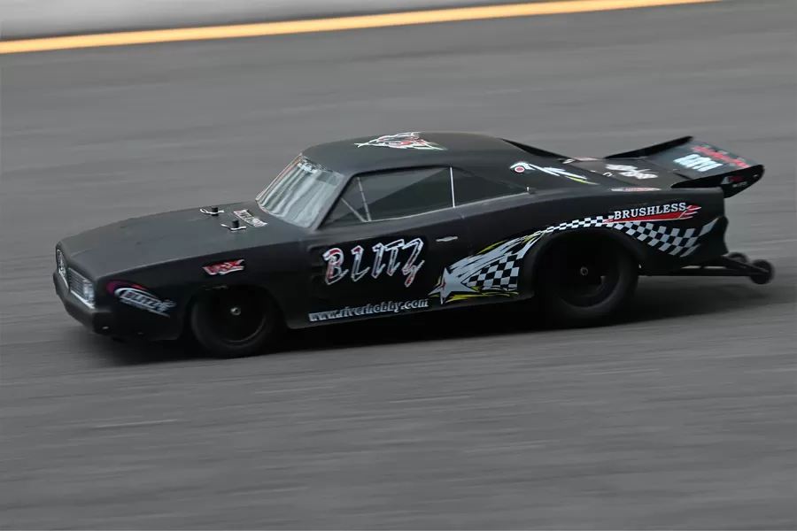 10スケール2WDオンロード電気RCドラッグカー2.4Gブラッシング高速RTR # RH2015