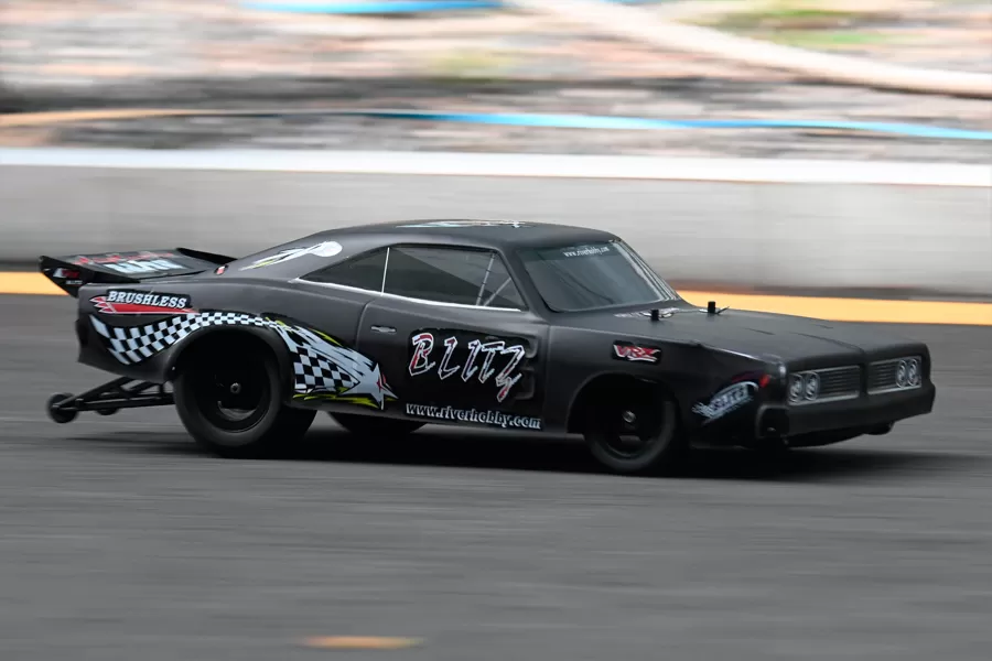 10スケール2WDオンロード電気RCドラッグカー2.4Gブラシレス高速RTR # RH2016