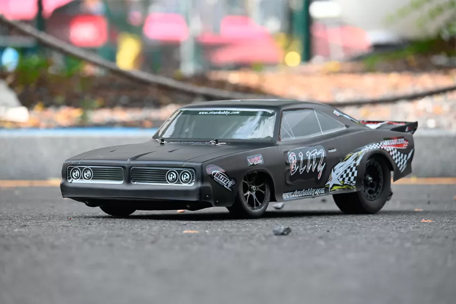10スケール2WDオンロード電気RCドラッグカー2.4Gブラシレス高速RTR # RH2016