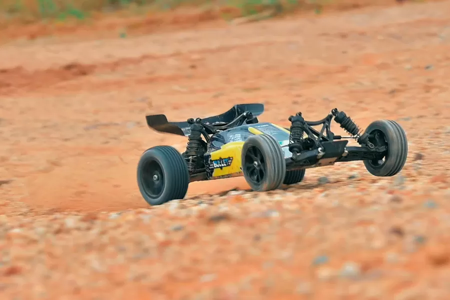 10スケール2WDオフロード電気RCバギー2.4Gブラシレス高速RTR # RH2012