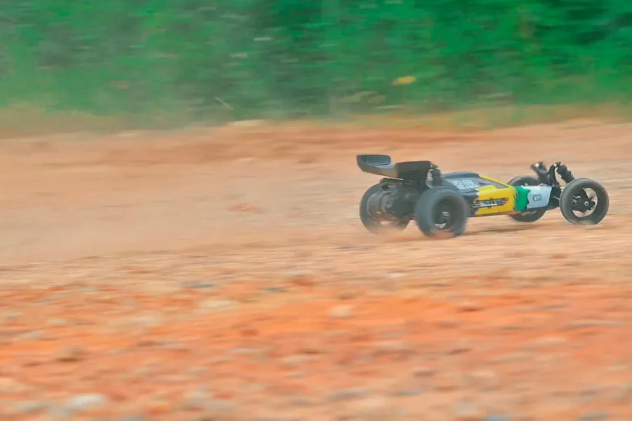 10スケール2WDオフロード電気RCバギー2.4Gブラシレス高速RTR # RH2012