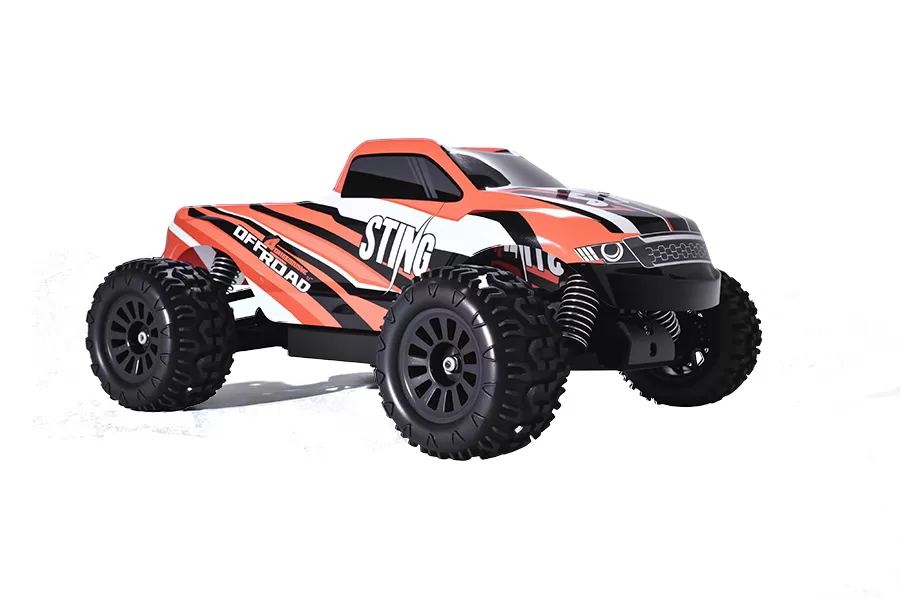 18スケール4WDオフロード電気ブラシ付きRCモンスタートラックRTR 2.4G # RH1811