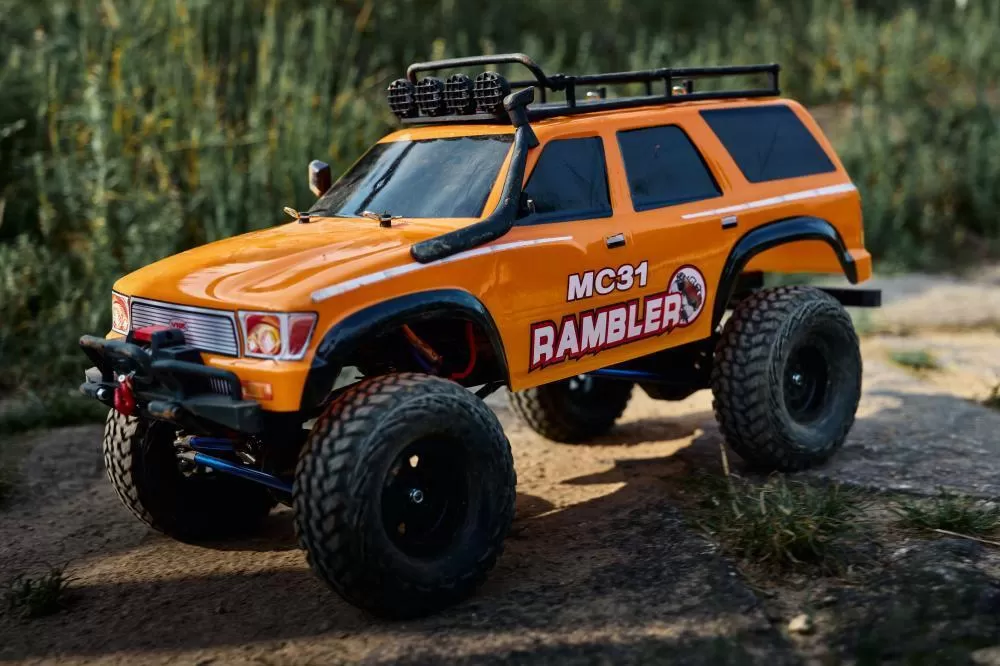 MC31ランブラー1:10スケール4WD高トルク電気クローラーRTR # RH1052のショーケース