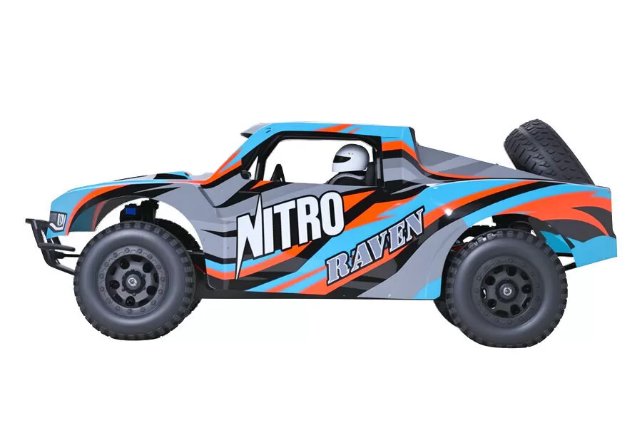 8スケール4WDオフロード電気RCショートコーストラック2.4G高速RTR # RH819