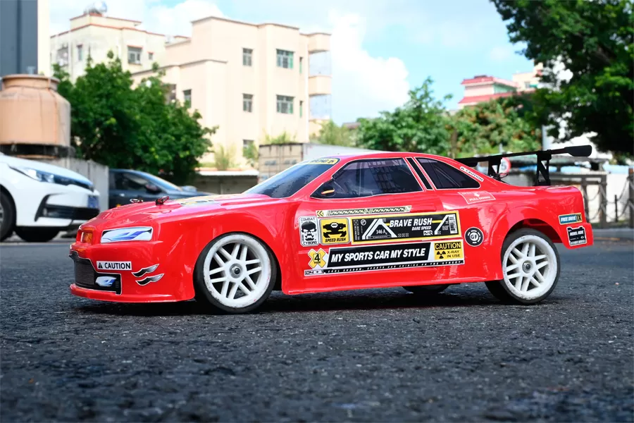 10スケール4WDオンロード電気RCツーリング2.4Gブラシレス高速RTR # RH1026
