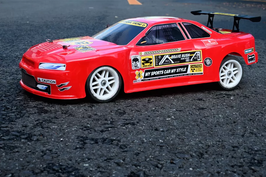 10スケール4WDオンロード電気RCツーリング2.4Gブラシレス高速RTR # RH1026