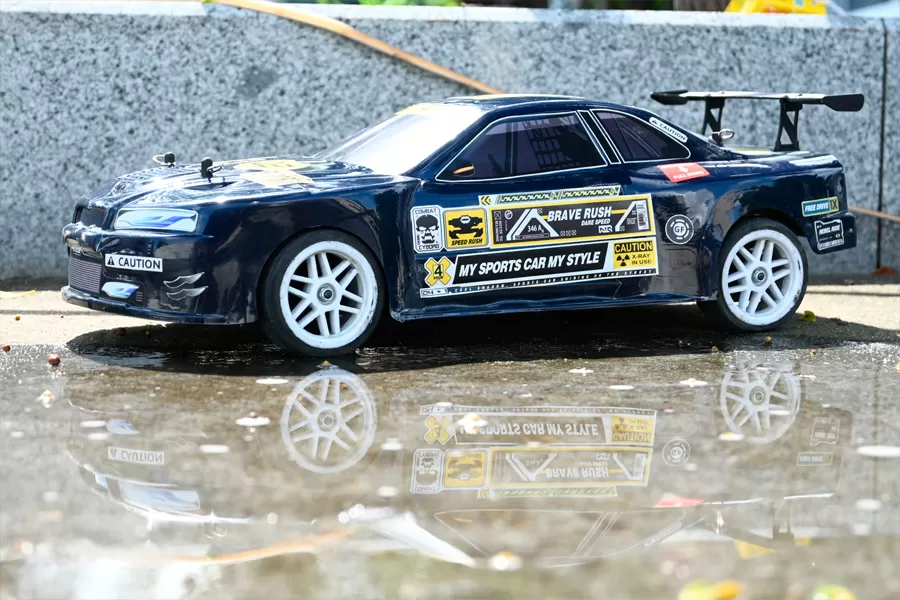 10スケール4WDオンロード電気RCツーリング2.4Gブラシレス高速RTR # RH1026