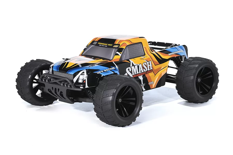SMASH 1/10スケール4WDオフロード電気RC Truggy 2.4Gブラシ付き高速RTR # RH1065