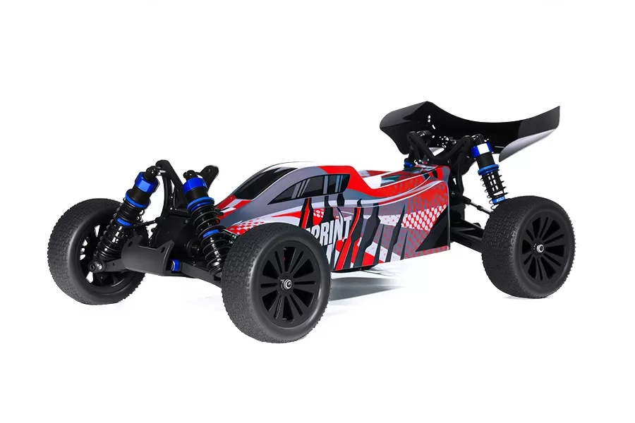SPRINT 1/10スケール4WDオフロード電気RCバギー2.4Gブラッシング高速RTR # RH1067