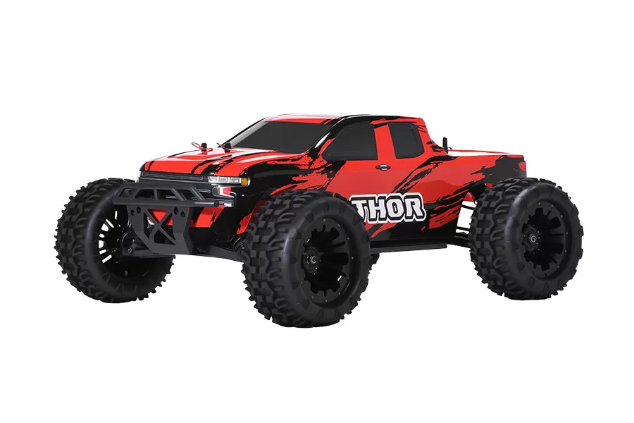 THOR NITRO 1/10スケール4WDオフロードニトロRCトラッギー2.4Gエンジン高速 # RH1002