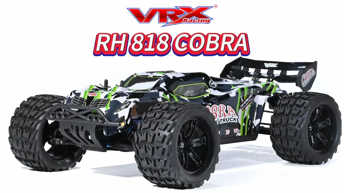 VRX COBRA RH818アンボクシング: VRXレーシングの高速ブラシレスバッシングトラギーへの深い飛び込み