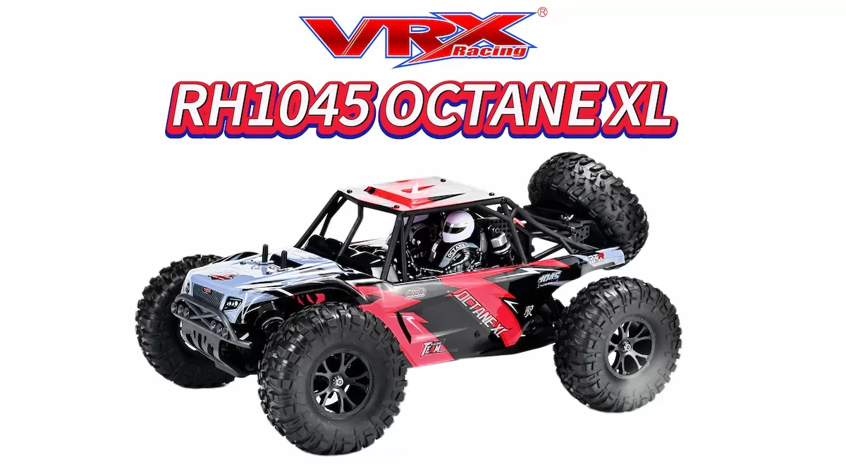 VRX Octane XL RH1045アンボクシング: VRXレーシングの高速ブラシレス砂漠トラックへの深い飛び込み