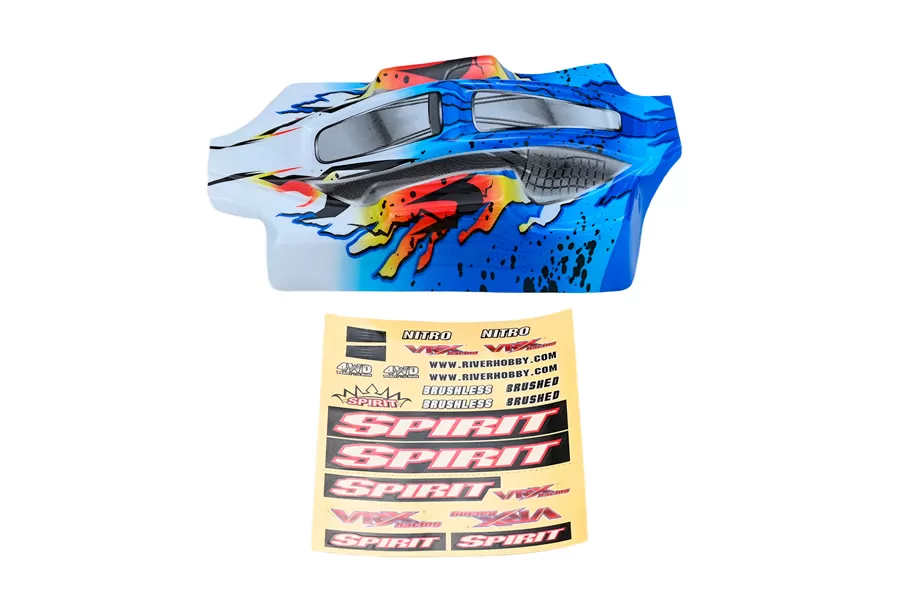 VRX PVC RCカーボディシェル1/10スケールRCバギー # R0070BL