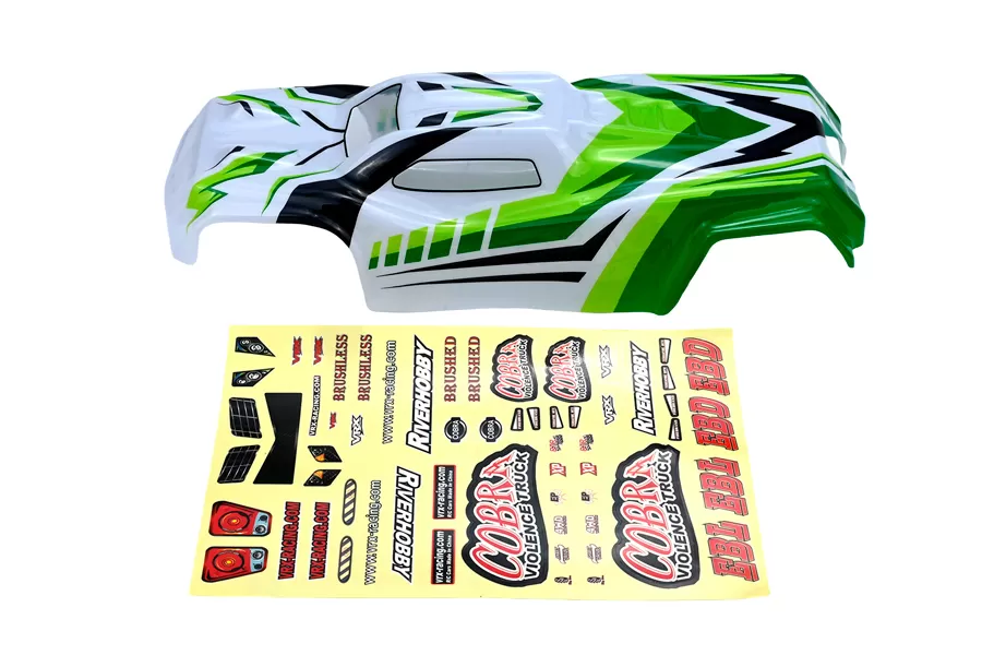 VRX PVC RCカーボディシェル1/8スケールRc Truggy # R0337