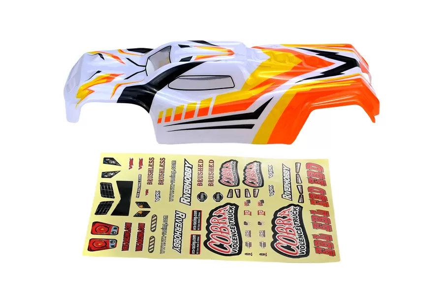VRX PVC RCカーボディシェル1/8スケールRc Truggy # R0338